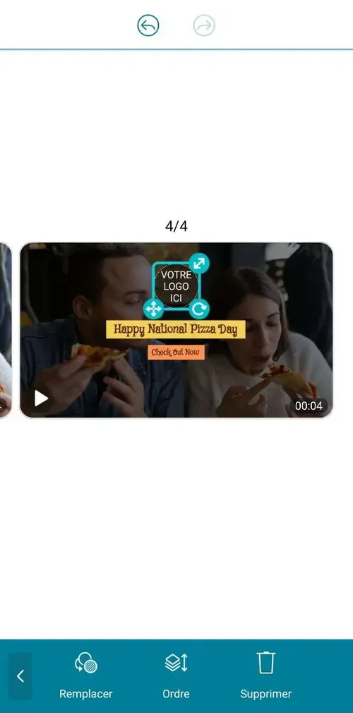 Promeo App - ajouter logo