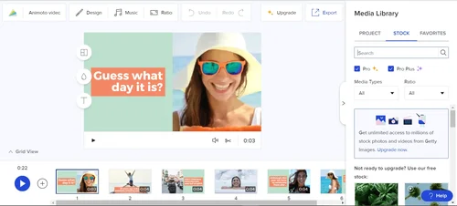 Animoto - Meilleur choix pour faire de la pub