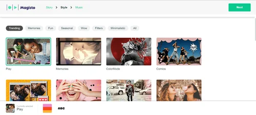 Magisto - Meilleur choix pour débutants