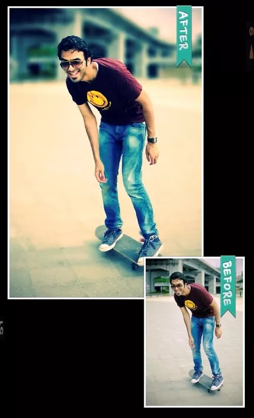 AfterFocus interface