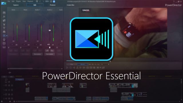 PowerDirector Essential free video editing software