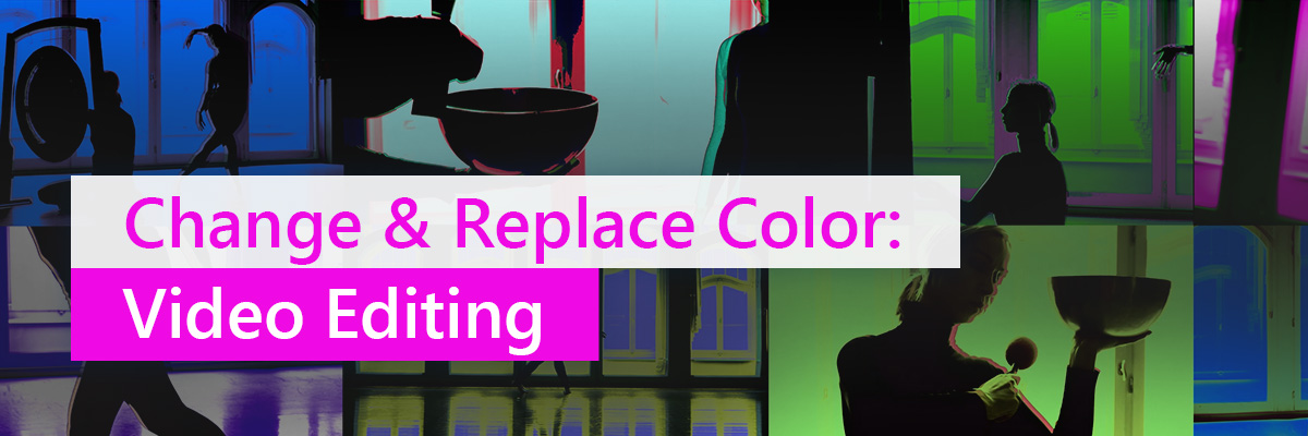 Changing and replacing color in your videos