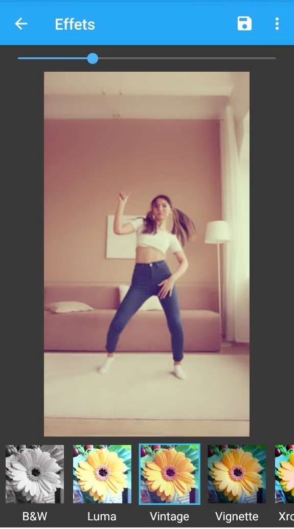 VideoTrim filtres video