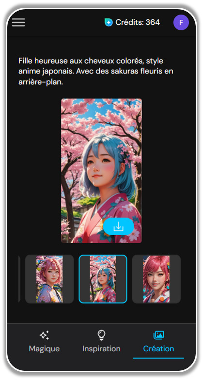 MyEdit - Application de fond d'écran IA en ligne