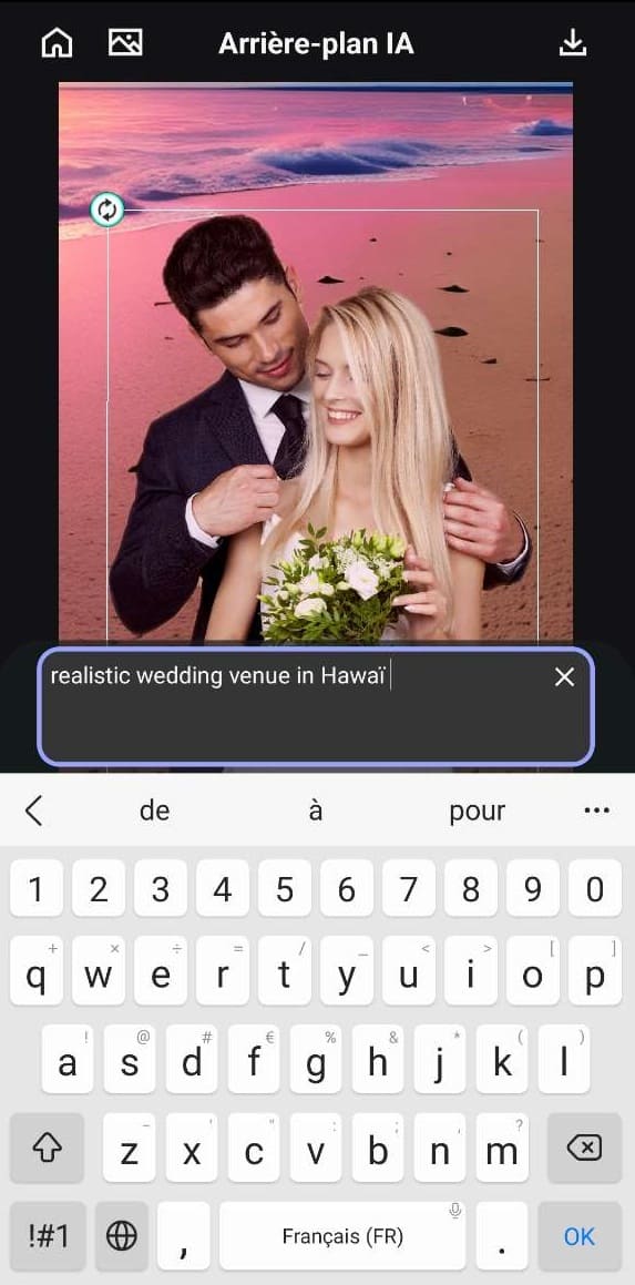 Créer un fond d'écran personnalisé