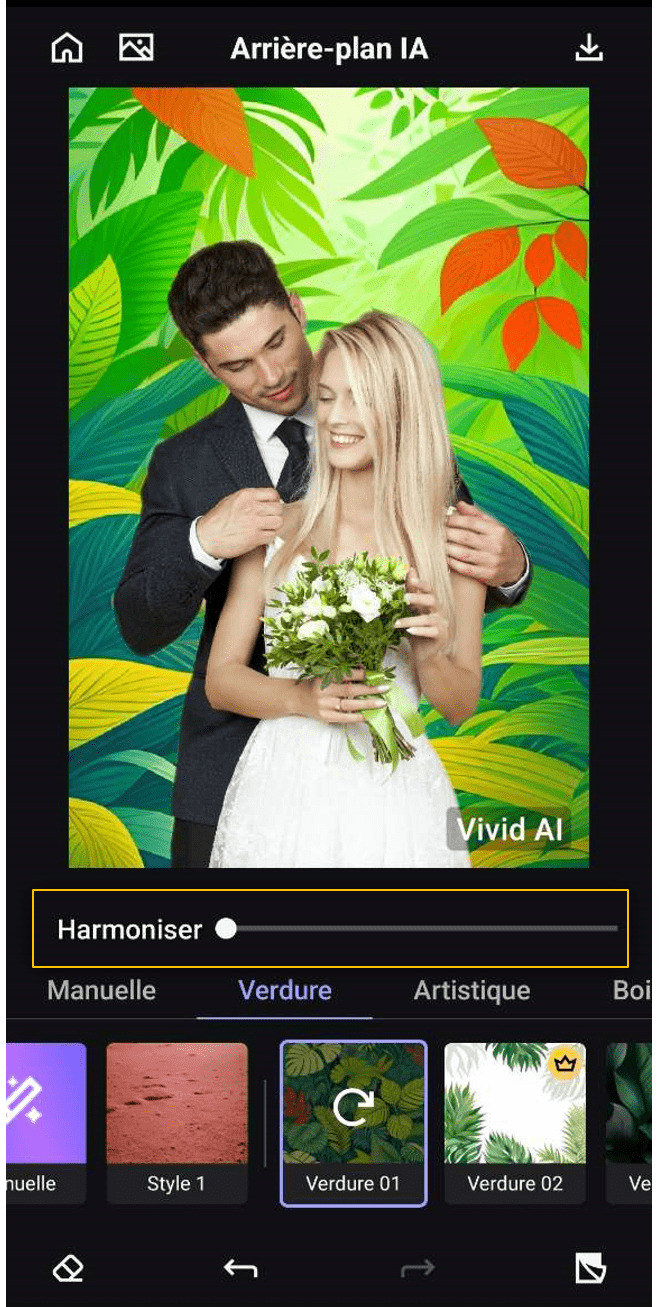 Créer un fond d'écran personnalisé