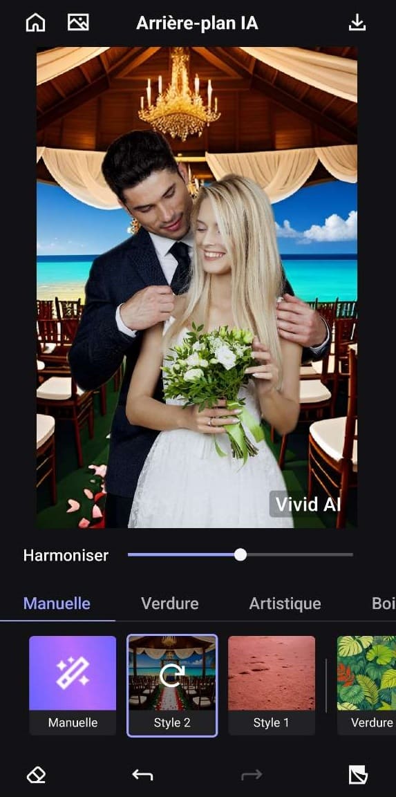 Créer un fond d'écran personnalisé