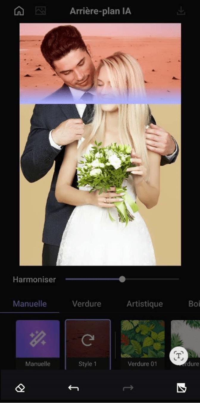 Créer un fond d'écran personnalisé