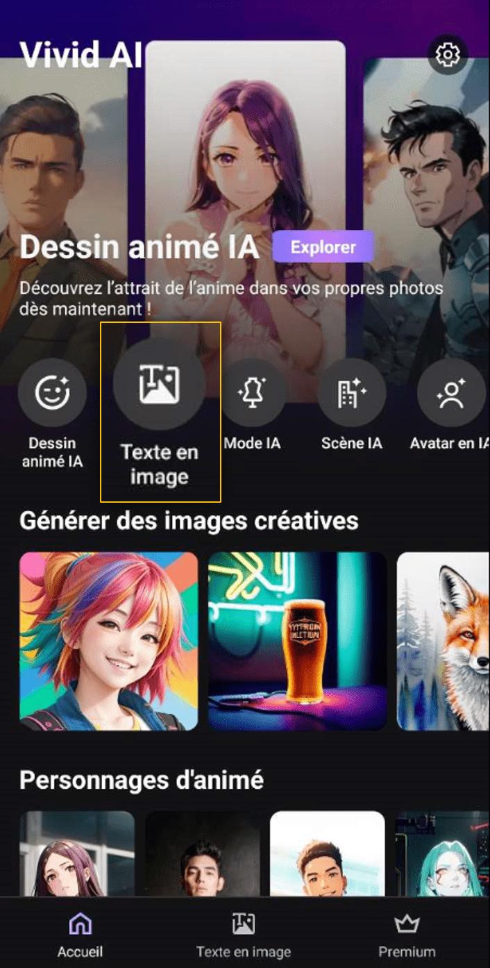 Créer un fond d'écran personnalisé