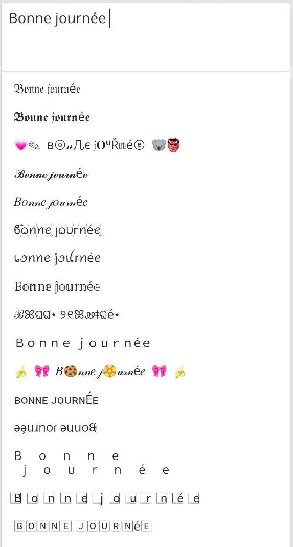 Instagram Fonts