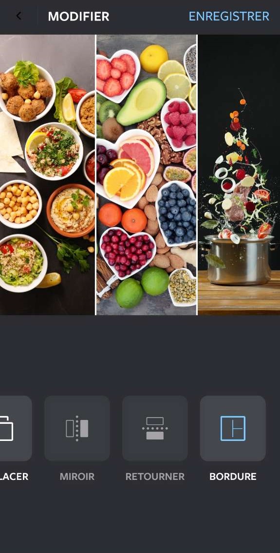 Layout From Instagram Interface - Application collage photo