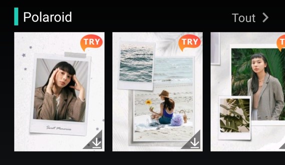 Exemple de modèle de collage photo