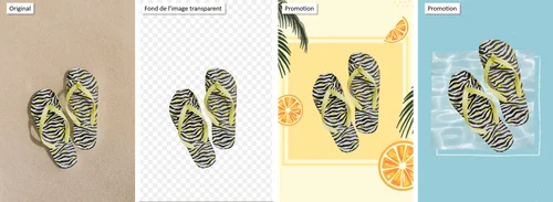 cas d'utilisation remplacement arritère-plan