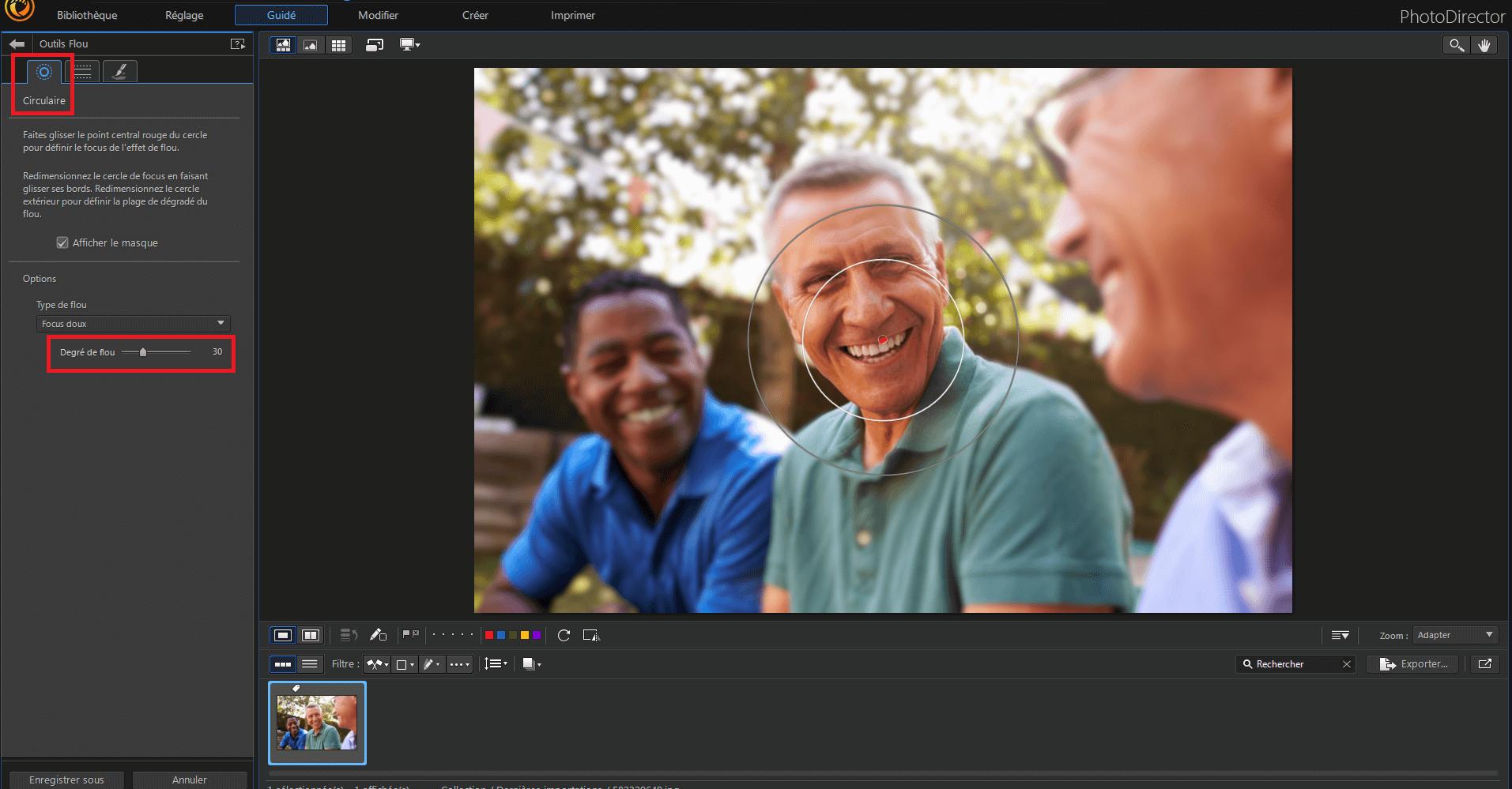 Flouter une photo - Tutoriel complet - etape 2