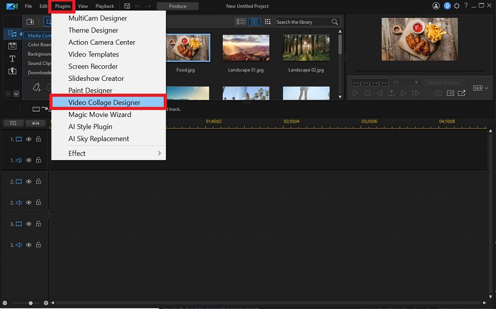 PowerDirector - Collage Designer