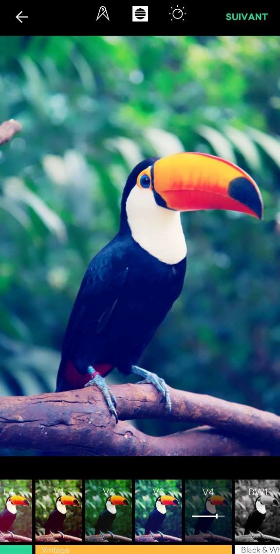 EyeEm Interface - Application filtre photo