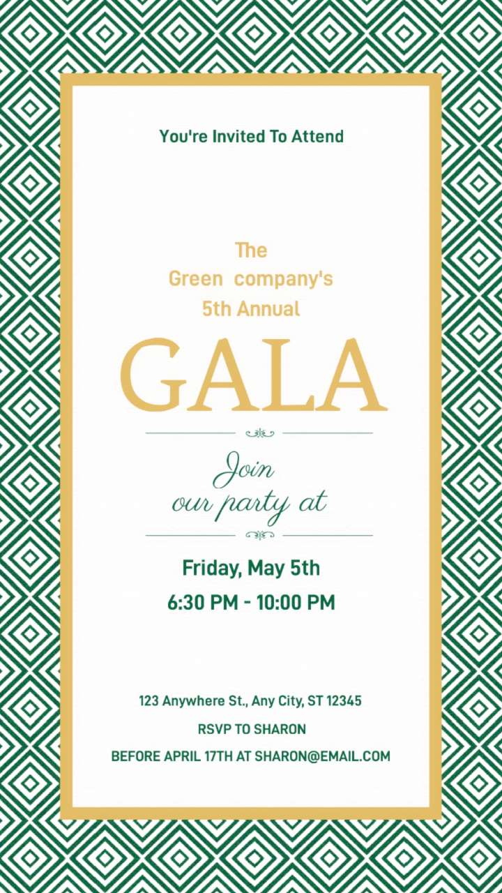 Meilleurs modèles gratuits d'invitation 