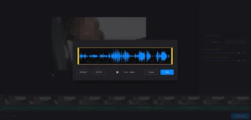 Clideo découper audio
