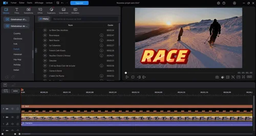 PowerDirector - Meilleur logiciel de montage vidéo avec musique