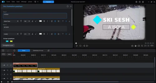 ajouter de la musique de fond sur powerdirector
