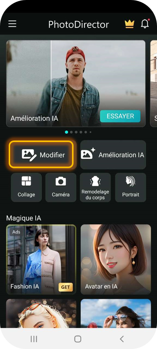 Transformer une photo en dessin animé