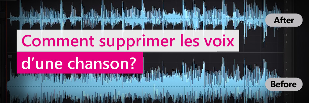 Comment supprimer les voix d'une chanson