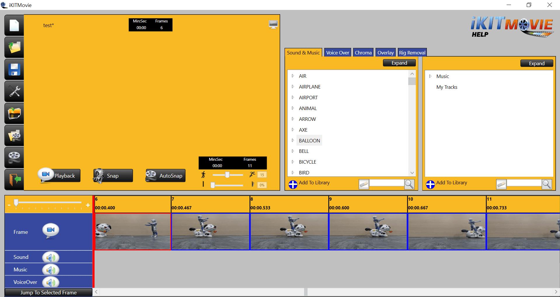 IKITMovie - Meilleur choix pour ajouter des effets sonores