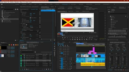 Adobe Premiere Pro CC Benutzeroberfläche