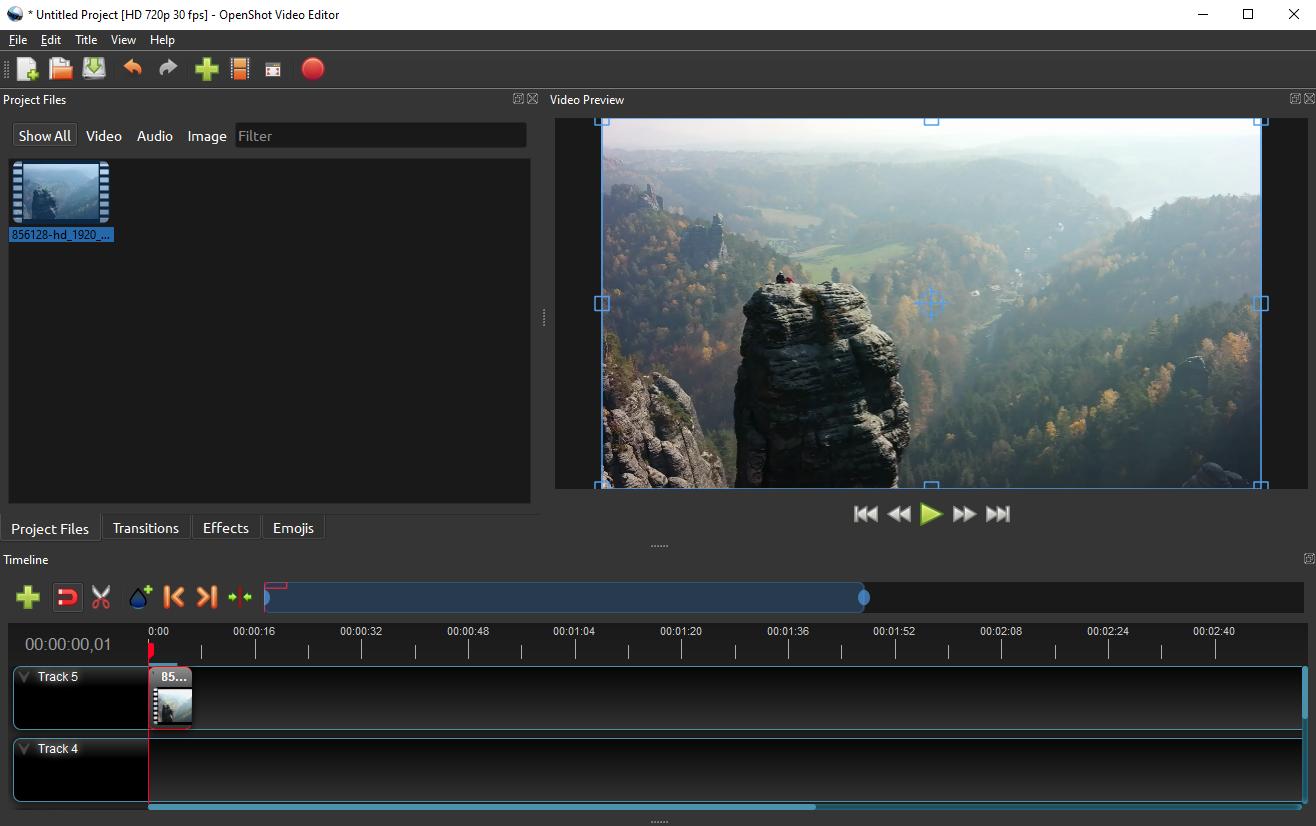 OpenShot - Best free video editor for beginners