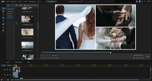 Hochzeitsvideos erstellen mit PowerDirector