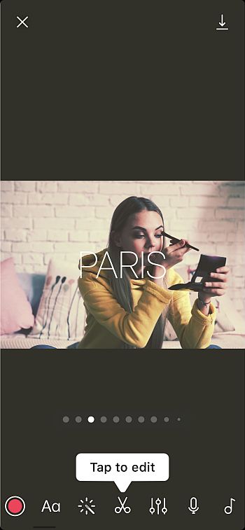 Videofilter App Spark