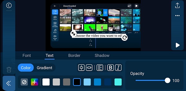 PowerDirector - Edit Text Captions onto Your Video