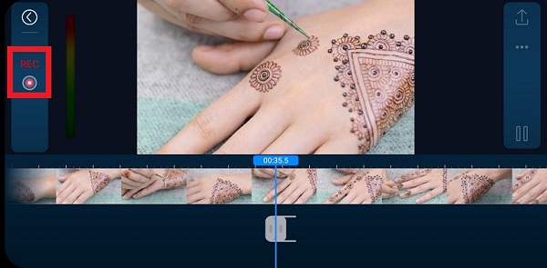 PowerDirector App - Record Voiceover