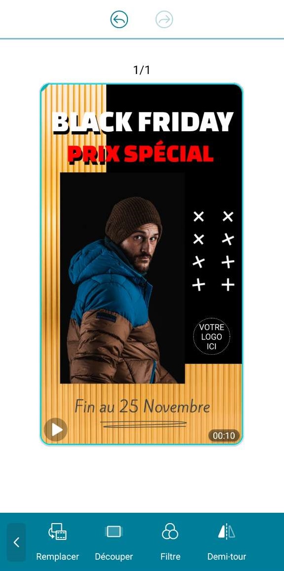 Promeo - changer arriere plan