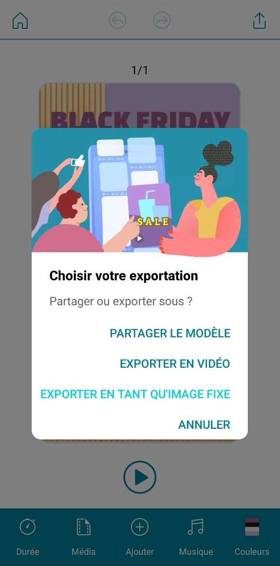 Promeo -exporter image fixe