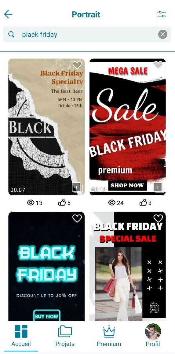 Promeo - choisir un modele