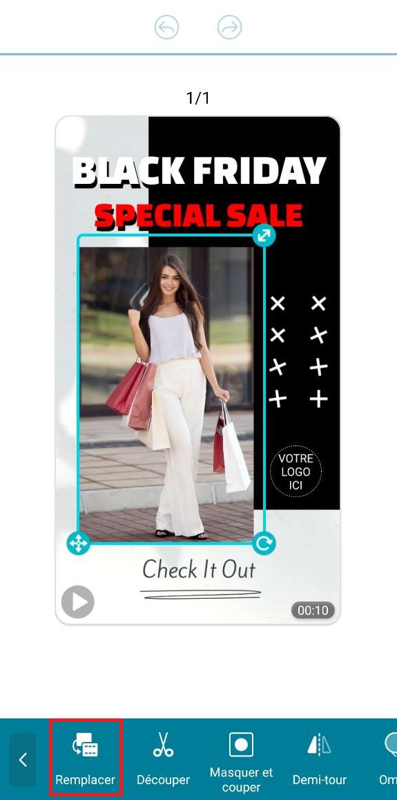 Promeo - remplacer media