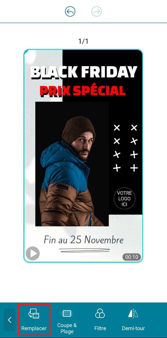 Promeo - selectionner arriere plan