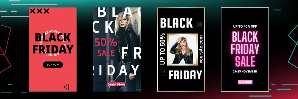 Les meilleurs modèles gratuits d'affiches pour Black Friday 2022