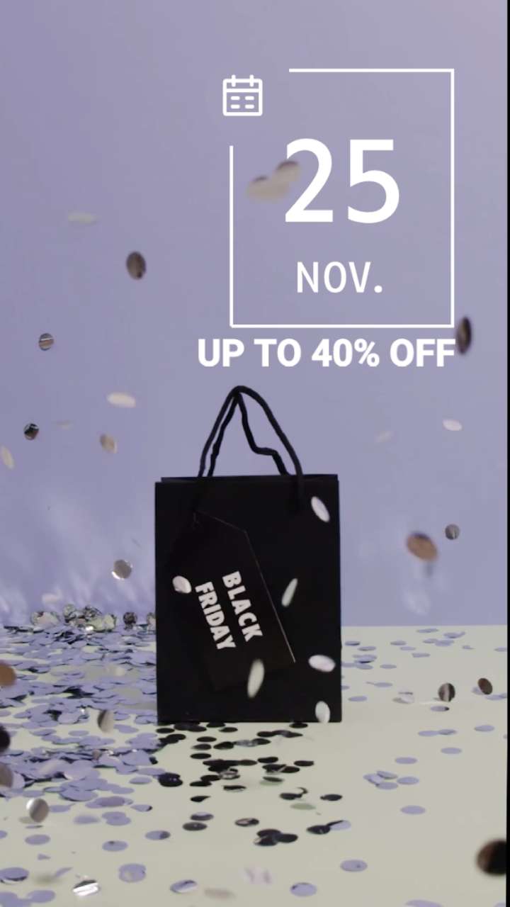 Promeo - modèle d'affiche Black Friday