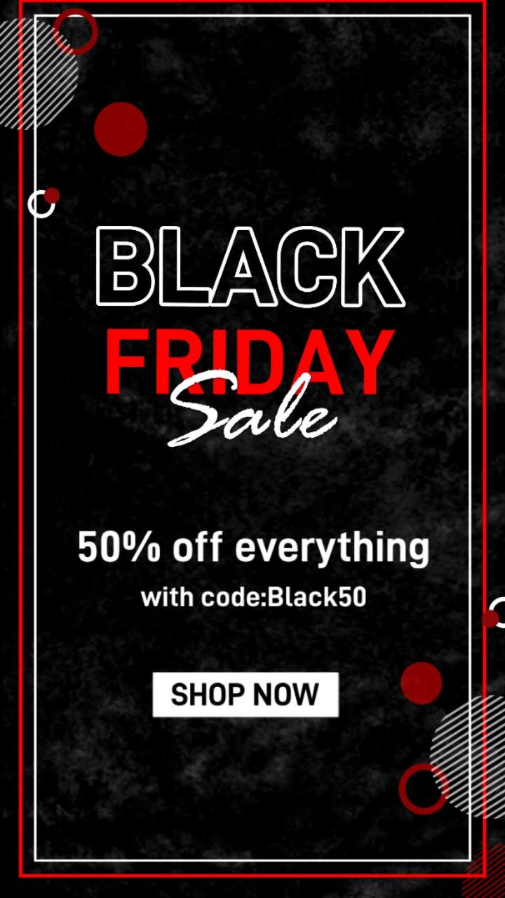 Promeo - modèle d'affiche Black Friday