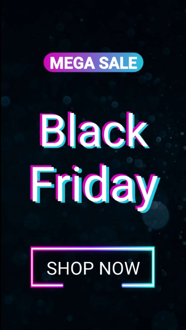Promeo - modèle d'affiche Black Friday