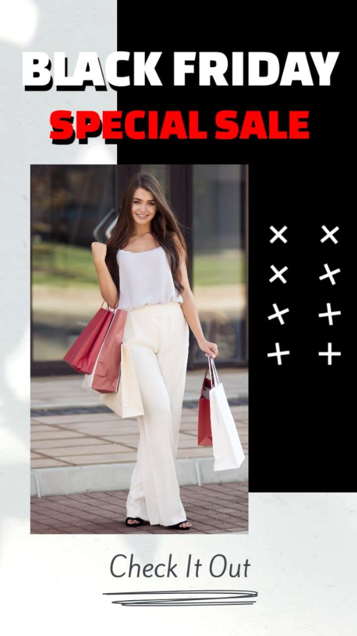 Promeo - modèle d'affiche Black Friday