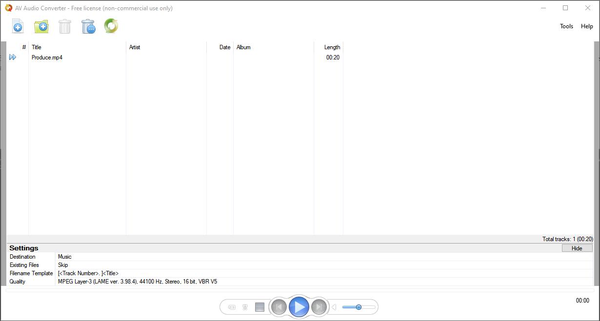 AV Audio Converter