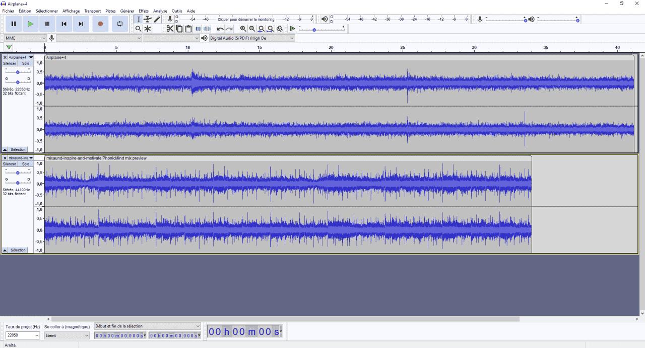 Audacity  - Meilleur logiciel pour utilisateurs intermédiaires