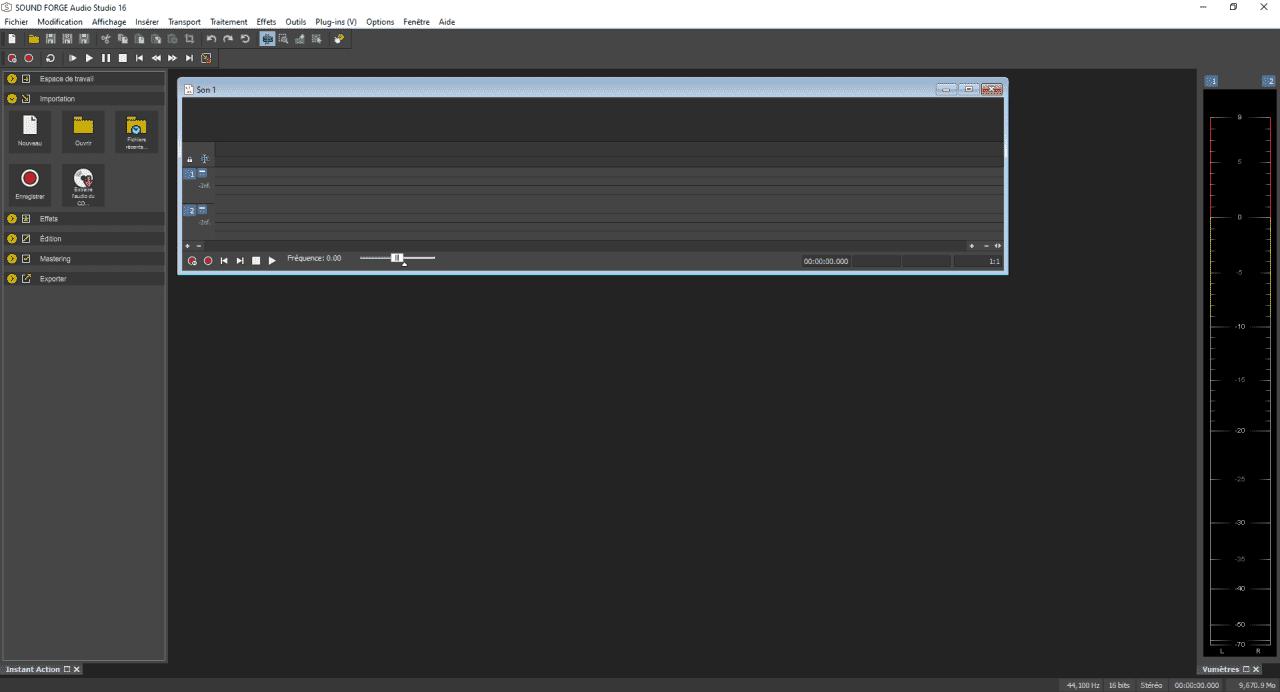 Sound Forge  - Meilleur logiciel pour une édition audio polyvalente