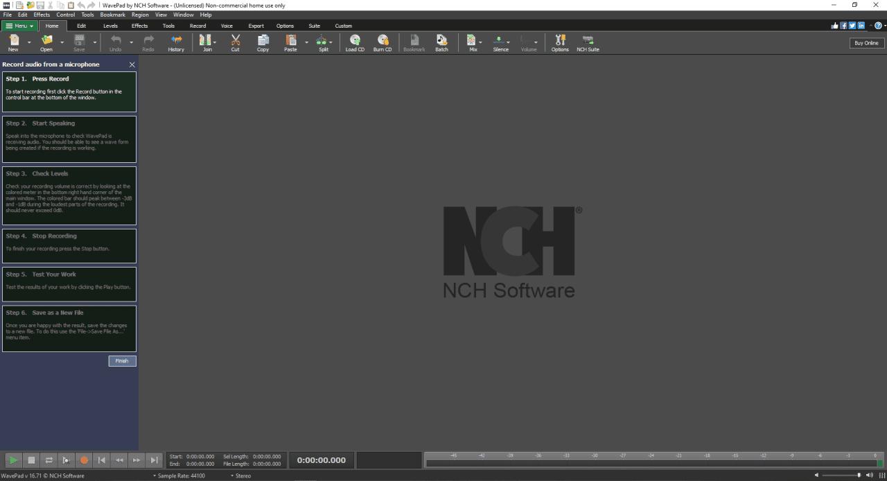 WavePad  - Meilleur logiciel pour un enregistrement audio de qualité professionnelle