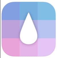 油絵風モザイク&ぼかし加工 アイコン