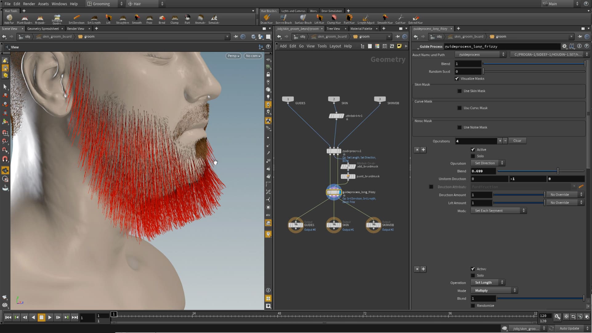 Houdini interface
