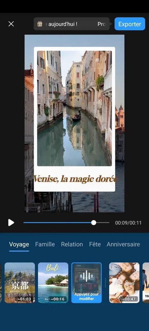 Faire un diaporama photo et vidéo avec l'IA